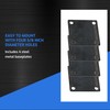 Bobco Metals 8”X8” Weldable Square Steel Metal Baseplate - A36