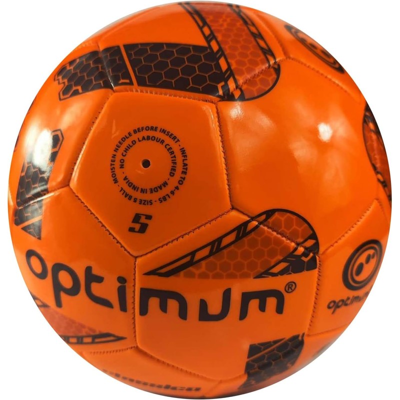 Optimum Classico All-Weather Football Ball - Stylish, Soft-Touch PVC, Even