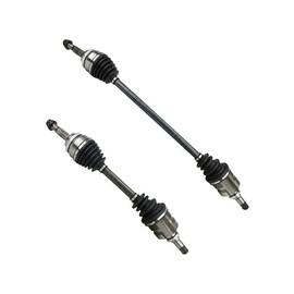 Front CV Axle Shaft - Set of 2 - Compatible with 2003-2008 Toyota Corolla Automatic Transmission with 4-Wheel ABS Brakes