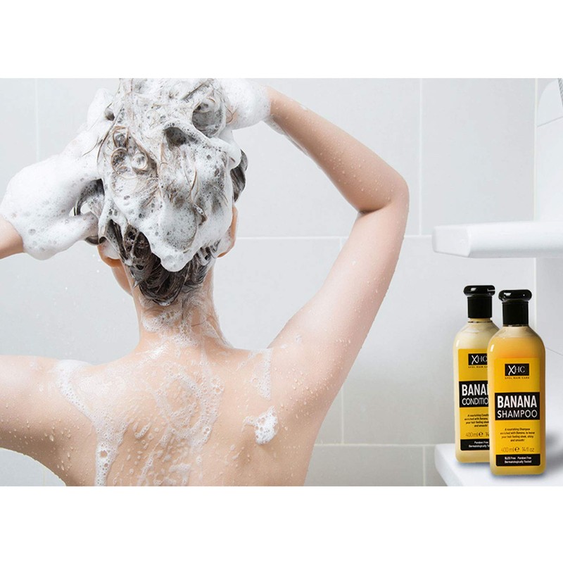 XHC Xpel Hair Care Banana Shampoo and Conditioner Combo, 400ml