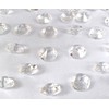 500 Clear Wedding Table Scatter Crystals Diamond Decoration (6.5mm -