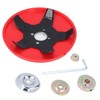 QANYEGN 26mm Steel Trimmer Head, Lawn Mower Cutting Head Aessories,