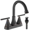 Fransiton Bathroom Sink Faucet 4 Inch 2 Handle Centerset Oil