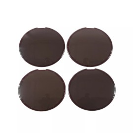 Unbrand 4PCS Smoked Tail Light Covers Blackout Lens Fit For Corvette C6 2005-2013