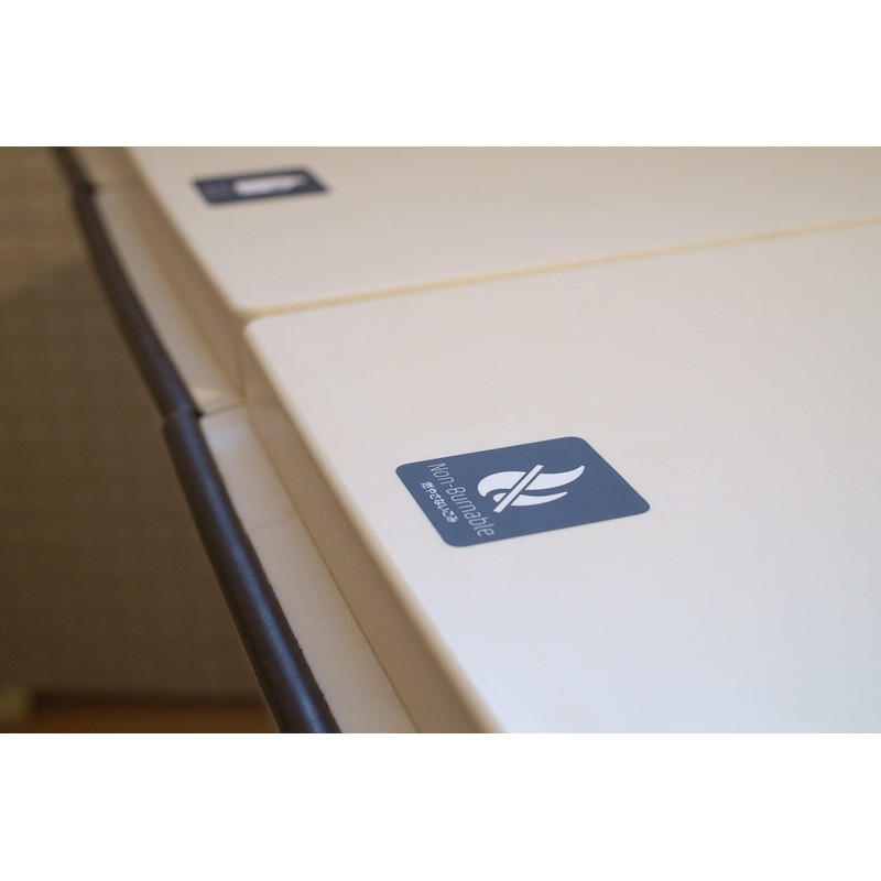 Isaac Trading 6 Piece Set Square Flammable Non-Flammable Plastic Bottle