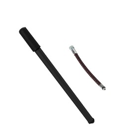 ECOVELO POMPA DI GONFIAGGIO A MANO PER PNEUMATICI GOMME BICI GONFIATORE VINTAGE CON RACCORDO FLESSIBILE INCLUSO