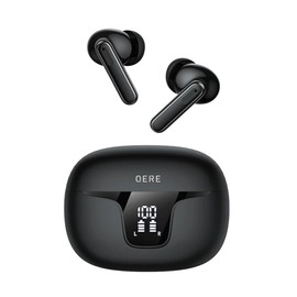 QERE E60 Wireless Bluetooth Headphones TWS Active Noise Cancelling Headphones Music Sports Travel Games Uni