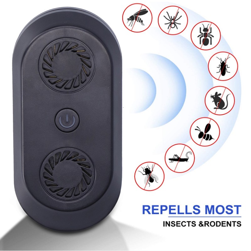 Ultrasonic Insect Pest Repeller Multi Functional Electronic Mouse Expeller Device