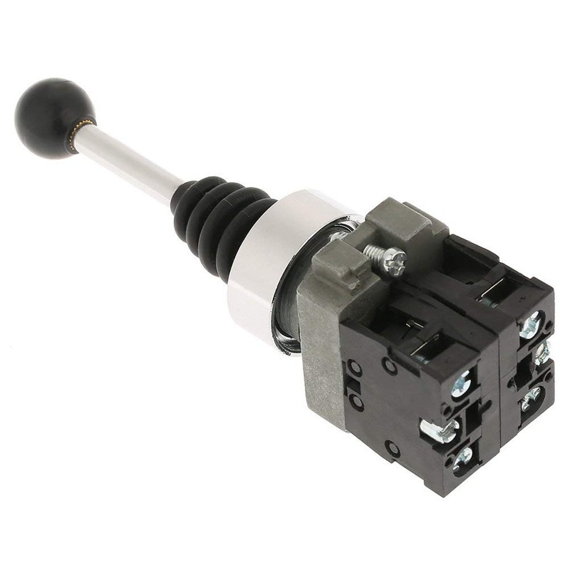 Joystick Switch Cross Switch Double Self-Locking Switch 2 Single Lever