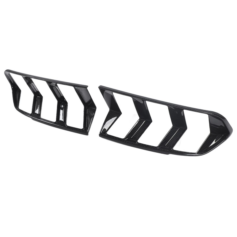 1 Pair Taillight Frame Dry Carbon Fiber Glossy Rear Light