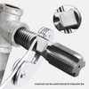 2-in-1 Screw Extractor Set, 1/2 Inch and 3/4 Inch, Double