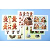 Stickasaurus Wrecks Christmas Holidays Trees Presents Gingerbread Nutcracker Mini Sticker