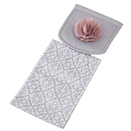 Senko S.D.S 65384 Shukurumelange Paper Holder Cover, Gray, SALON de SOIREE Salon de Soiree, Stylish