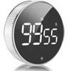 Digital Kitchen Timers, Visual timers Large LED Display Rotary knob