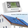 PWM Intelligent Solar Charge Controller Regulator LCD Display USB Output