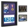 Shadow Box for Medals, Race Bibs, and Photos Display -