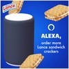 Lance Sandwich Cookies, Nekot Vanilla Creme, 10 Individually Wrapped Packs,