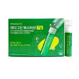 Vital Beauty Metagreen Booster Shot 27.27g 7 packs, 6 pcs. / 바이탈뷰티 메타그린 부스터샷 27.27g 7개입, 6개