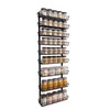 SWOMMOLY Adjustable Wall Mount Spice Rack, 9-Tier Dual-use (Multi-use) Organizer,