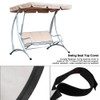 EBTOOLS Replacement Canopy for Garden Swing Sun Swing Canopy Sun