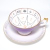 Aynsley NLRS00002C Nellos Fortunetelling Tea Cup & Saucer, Approx. 7.8