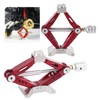 2Pcs Metal Universal Rhombus Adjustable Lifting Jack Accessory for 1/10