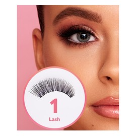 PEACHES AND CREAM NO.01 FALSE EYELASHES, PEACHES & CREAM
