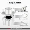 EVIL ENERGY 3 Inch Split Flange Repair Kit, Exhaust Flat