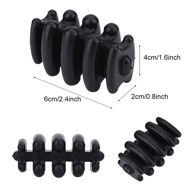 DAUERHAFT Archery Bow Stabilizer with Vibration Dampener 2 Pcs Rubber