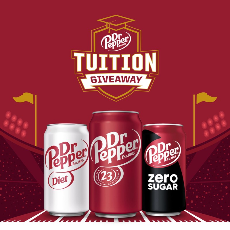 Dr Pepper Strawberries and Cream Soda, 12 fl oz cans,