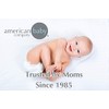 American Baby Company Printed Heavenly Soft Chenille Fitted Crib Sheet,