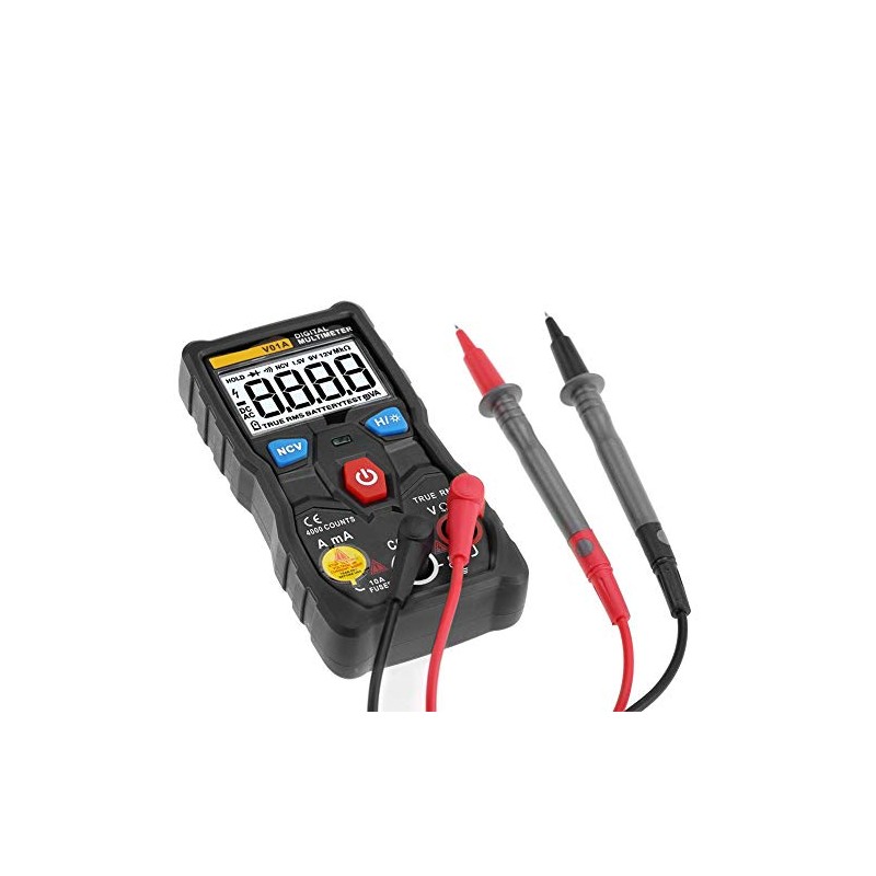 electronics multimeter Multímetro de rango automático, pantalla multímetro digital Probador