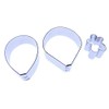 Vanda Orchid Cutter Set - Stainless Steel Sugarcraft Cutters -