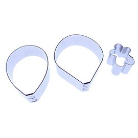 Vanda Orchid Cutter Set - Stainless Steel Sugarcraft Cutters - Valley Cutter Company