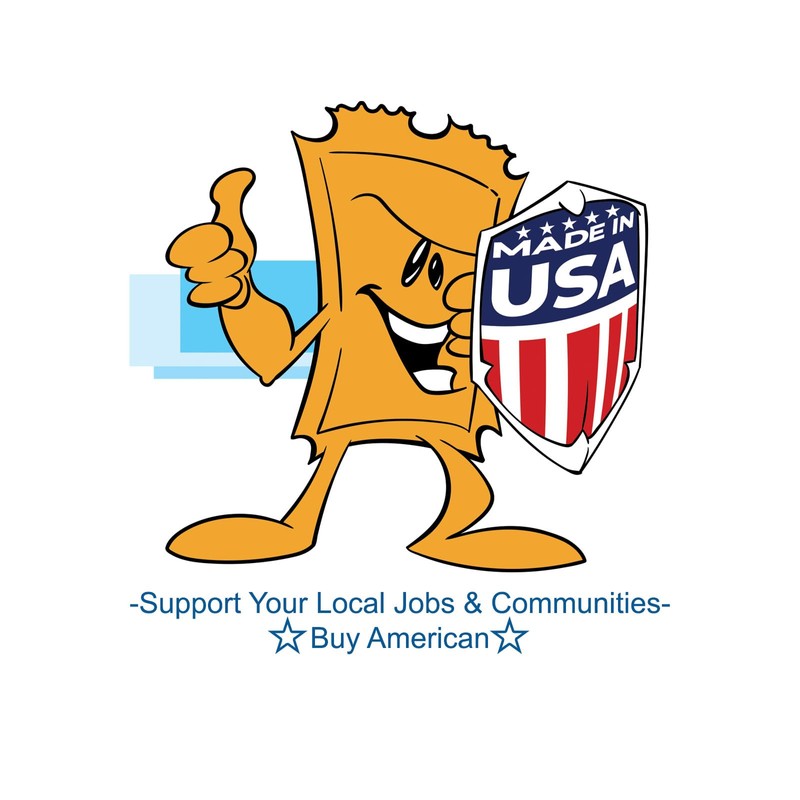 INDIANA TICKET CO. Double Roll Raffle Tickets – 1,000 Red,