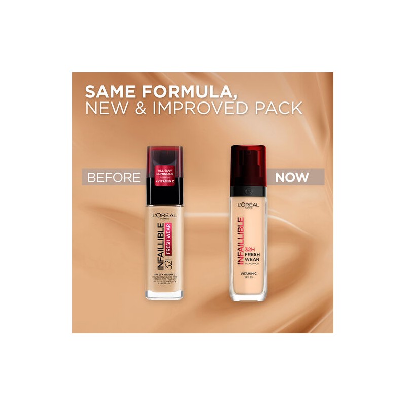 L'Oreal Infallible Liquid Foundation 340 Copper