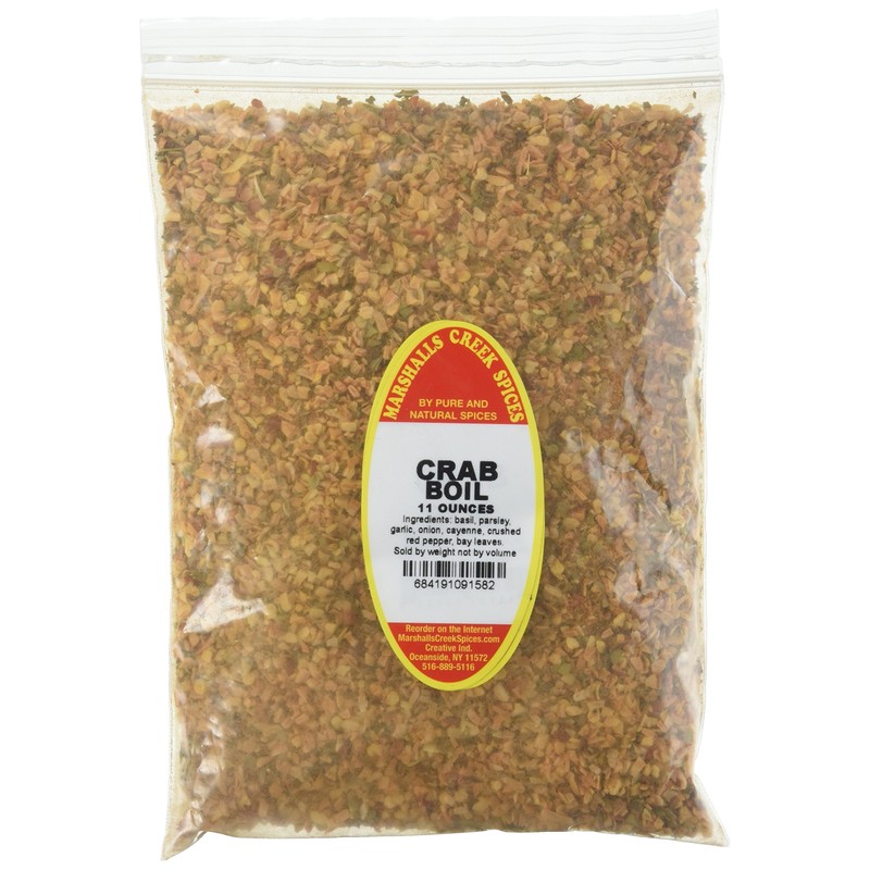 Marshall’s Creek Spices Refill Pouch No Salt Seasoning, Crab Boil,