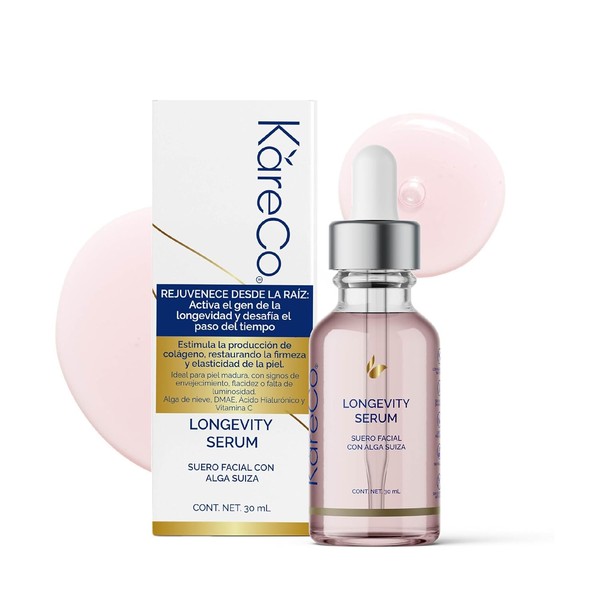 KareCo SERUM FACIAL CON ALGA SUIZA | Serum Facial Antiedad