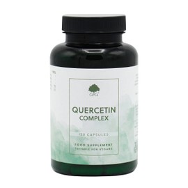 Quercetin Complex | 300 mg of Quercetin per Capsule | with Bromelain, Vitamin C, Vitamin B5 | 120 Vegan Capsules | G&G Vitamins
