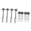 COHEALI 4pcs Toilet Tank Bolt Kit Durable Toilet Tank Screw