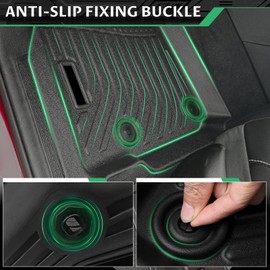 Floor Mats & Cargo Mat for Jeep Grand Cherokee WL74 2022-2025, Grand Cherokee Laredo/Overland/Limited/Trailhawk/Summit Reserve/Summit/Altitude,ONLY 5 Seat,NOT WK/L, TPE Jeep Grand Cherokee Accessories