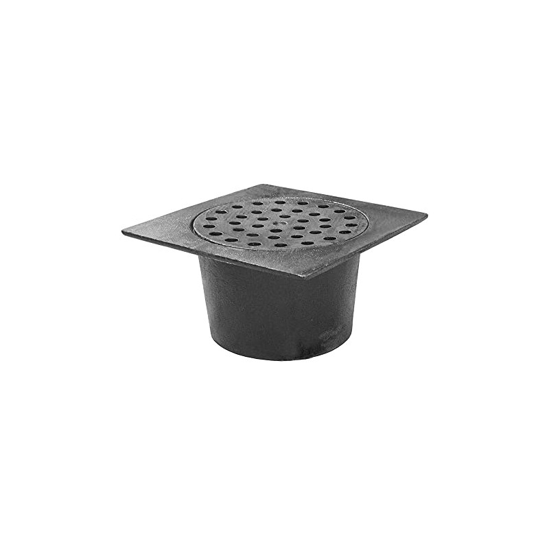 Jones Stephens B60994 9X9X4 CI Pittsburg Bell Trap - Black