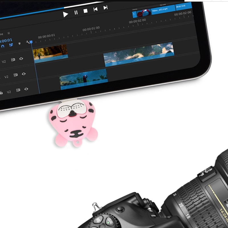Flash Drive Tiger Appearance Ultra Stable Technology Flexible Glue U