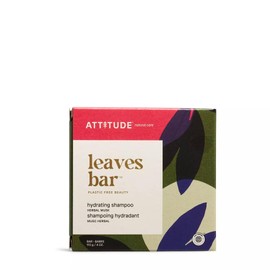 ATTITUDE Hair Shampoo Bar, EWG Verified, Vegan and Plastic-free Beauty Care, Hydrating, Herbal Musk, 113 grams