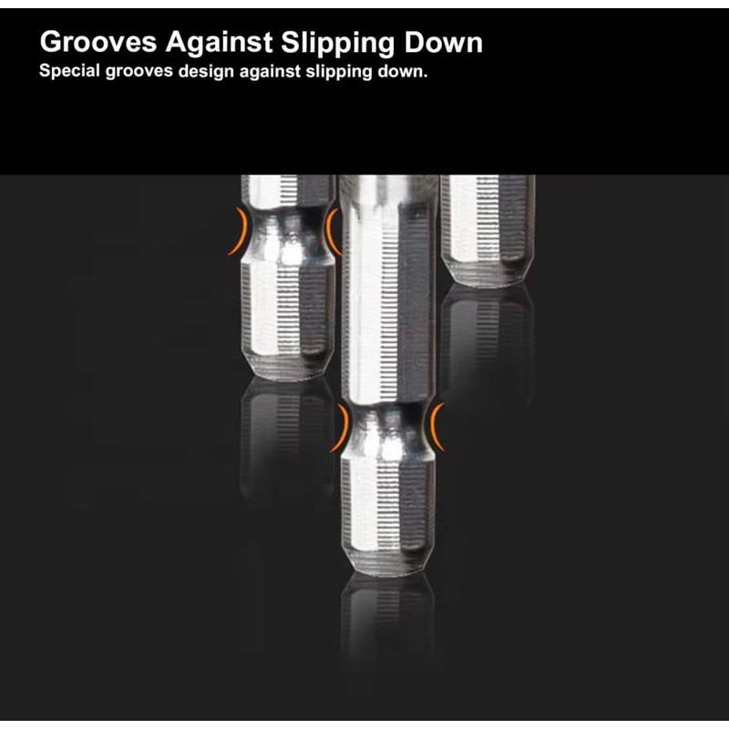 wood Drill Bit Set, 6 Pieces, 10,12,16,18,20,25mm Sizes, Hex Shank,