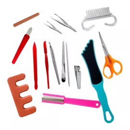 EH Kit Manicura Pedicure Cuidado Personal Manos Pies 18pzs