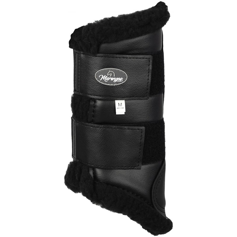 Marengos Soft Comfort Dressage Gaiters Black Warmblood