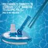 U.S. Pool Supply Weighted Pool Vacuum Head, Transparent Curved Half