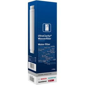 Water Filter Ultra Clarity 11034151 11028820 Fridge Side by Side Compatible with Bosch Siemens Neff Gaggenau