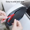 Car Rear View Mirror Rain Visor Guard, Auto Side Mirror